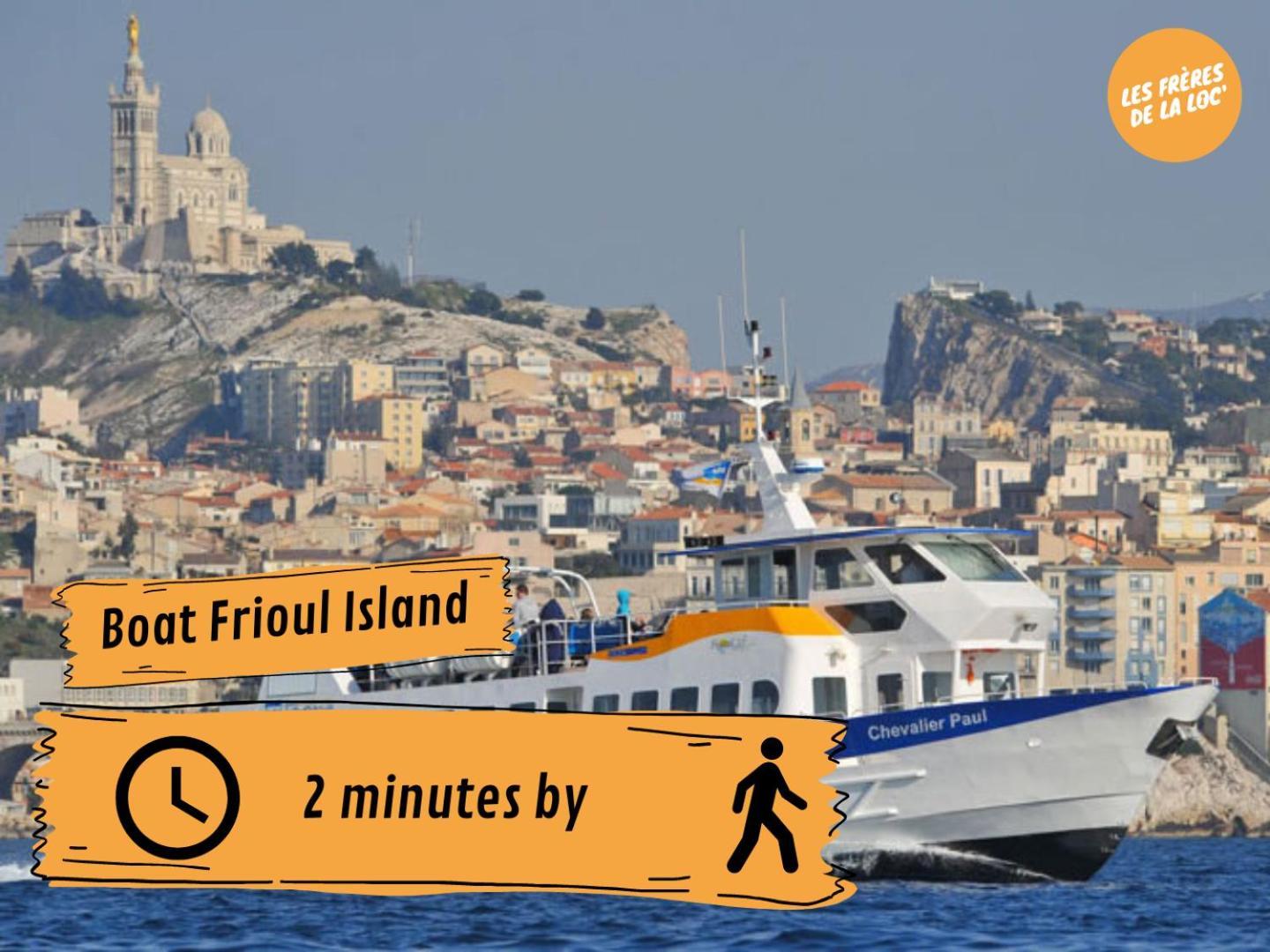 Les Princes Du Vieux Port - Central & Climatisation - Les Freres De La Loc' Marseille Bagian luar foto